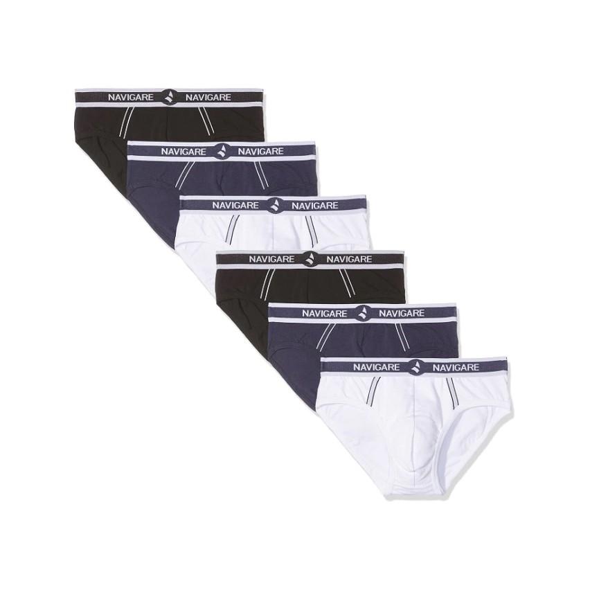 Slip uomo Navigare 314 in cotone elasticizzato 6 pezzi