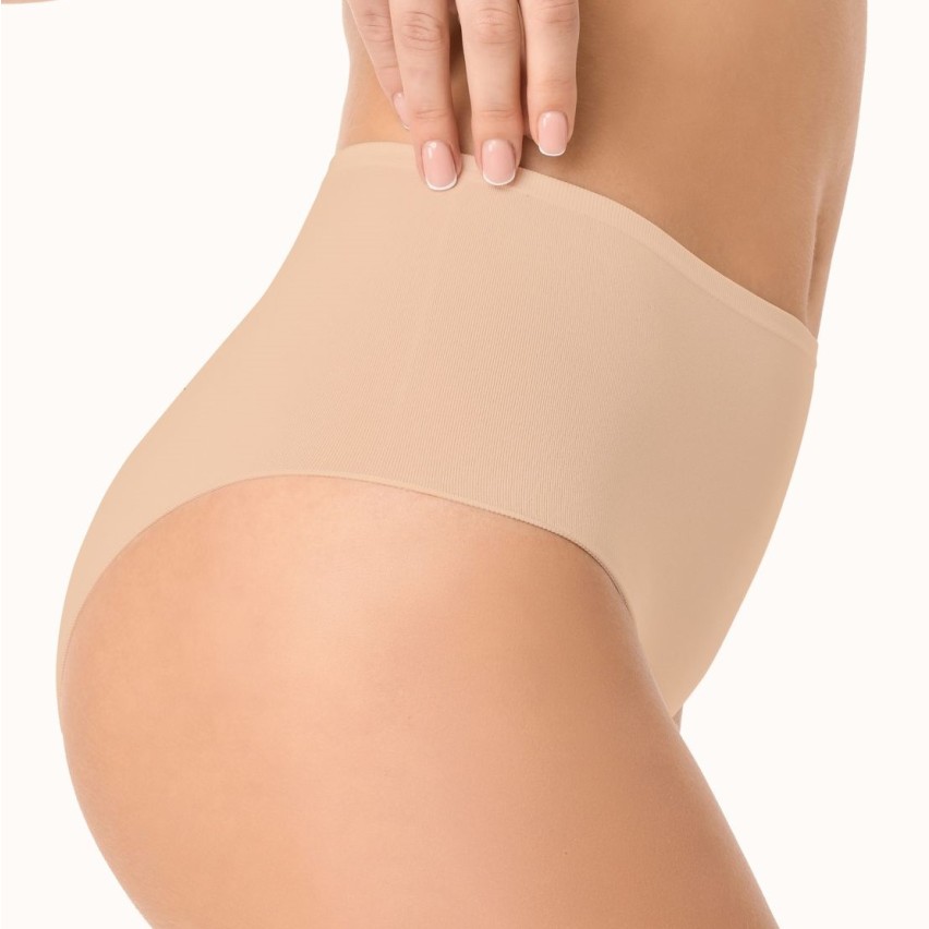 Slip donna midi Golden Lady O056 senza cuciture in Nerino G.