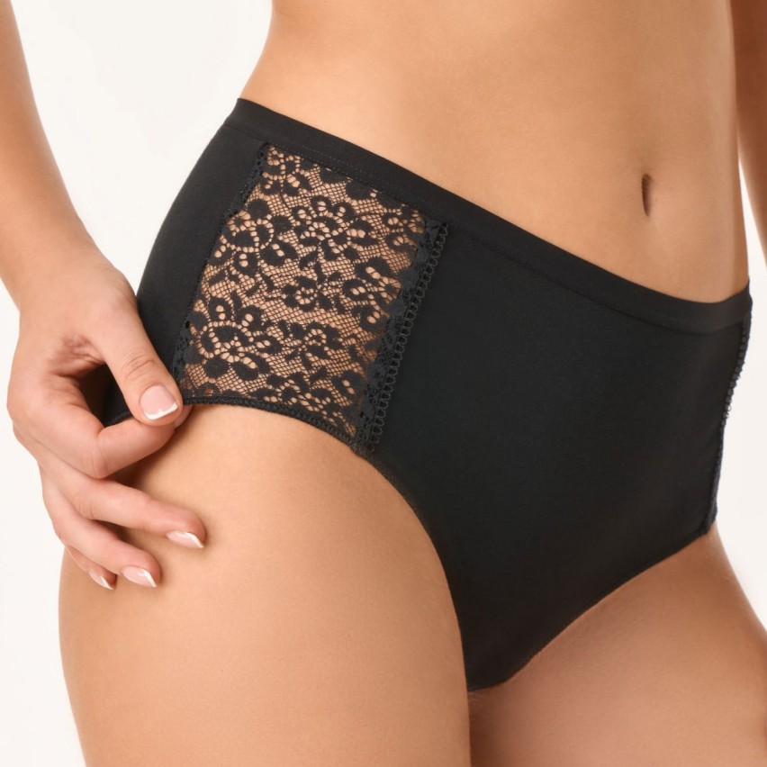 Slip Quotidiani FUDE Floreale Lotto Da 5 Slip Bikini Donna In Pizzo Floreale, Cotone Elastico - Confortevoli E Carini Per Tutti I Giorni Filtro Aria - Foto 6