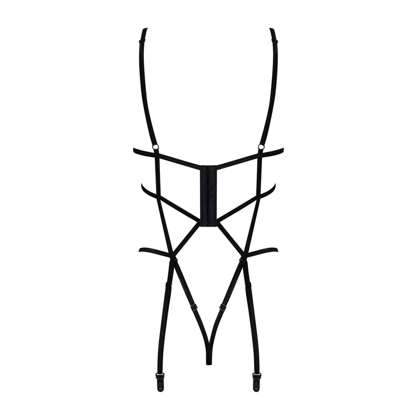 Body con ferretto aperto teddy crotchless Badossa Obsessive