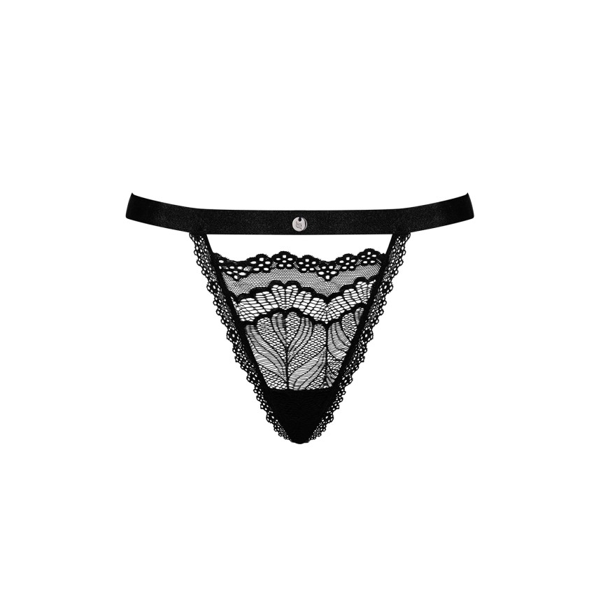 Panty Tanga con Herraje y Tiras Sin Entrepierna | Tangas | Victoria's
