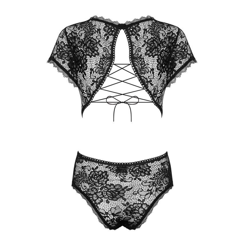 Body sottogiacca sexy pizzo donna Obsessive Peonesia teddy