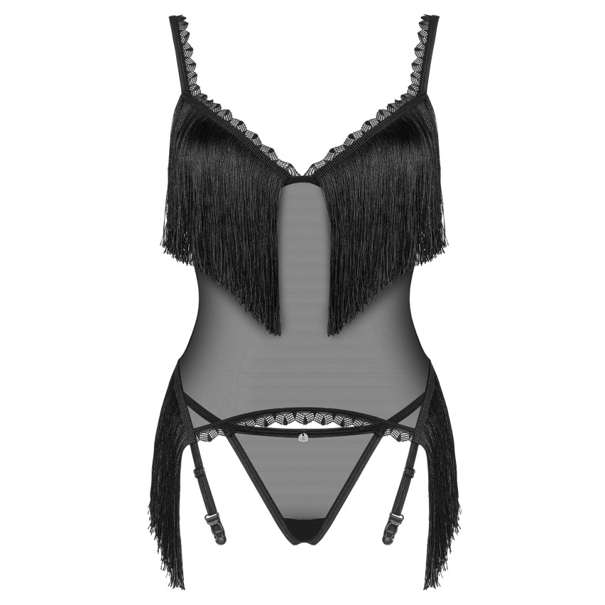 Sherila Obsessive corsetto con reggicalze integrato + perizoma