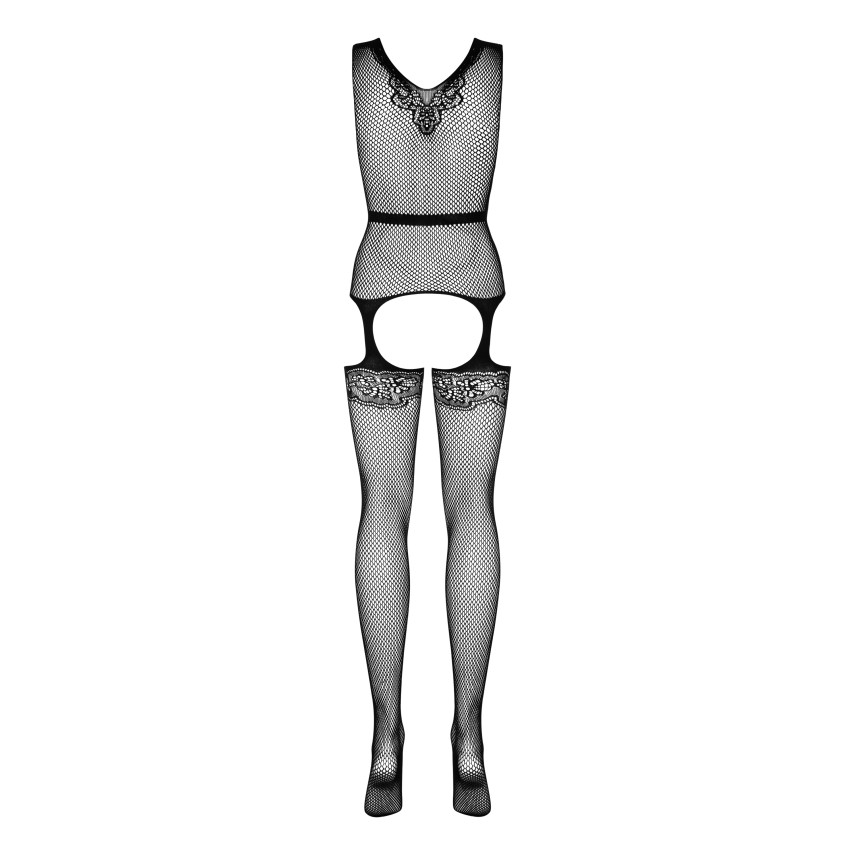 Bodystocking tutina sexy Obsessive F217 intimo cavallo aperto