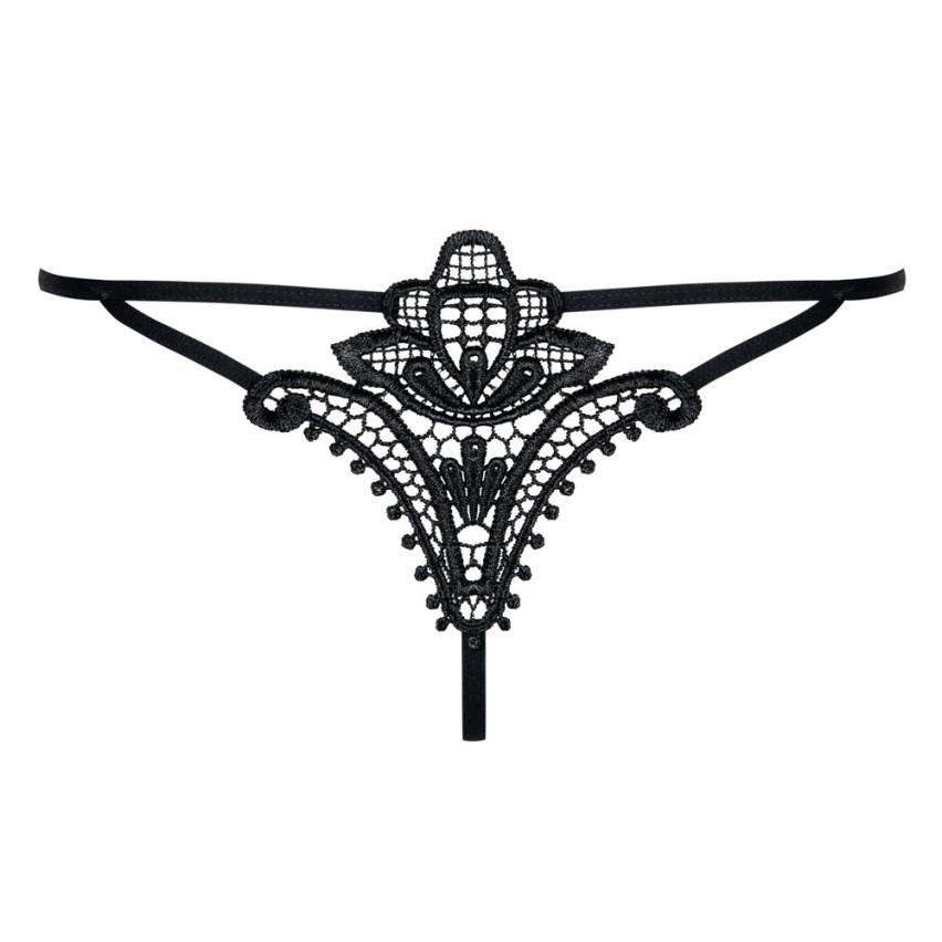 Perizoma sexy hot Obsessive Luiza thong nero