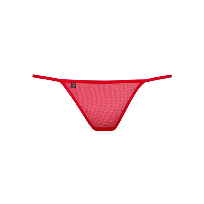 Perizoma donna sexy rosso Luiza Obsessive 