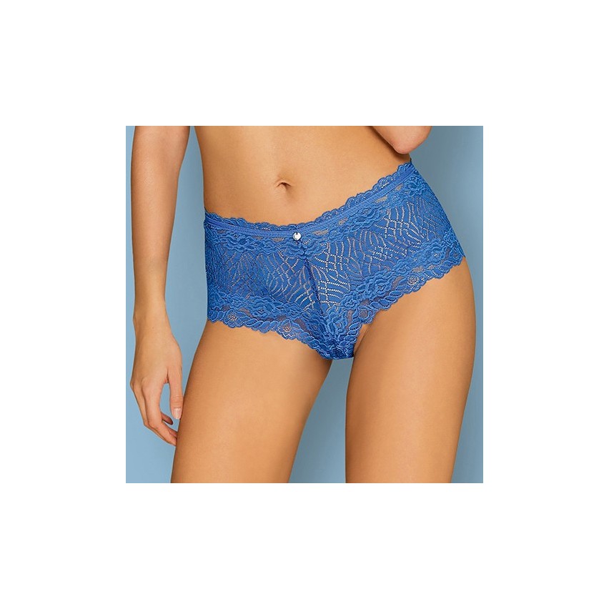 Obsessive shorties sexy Bluellia in pizzo blu