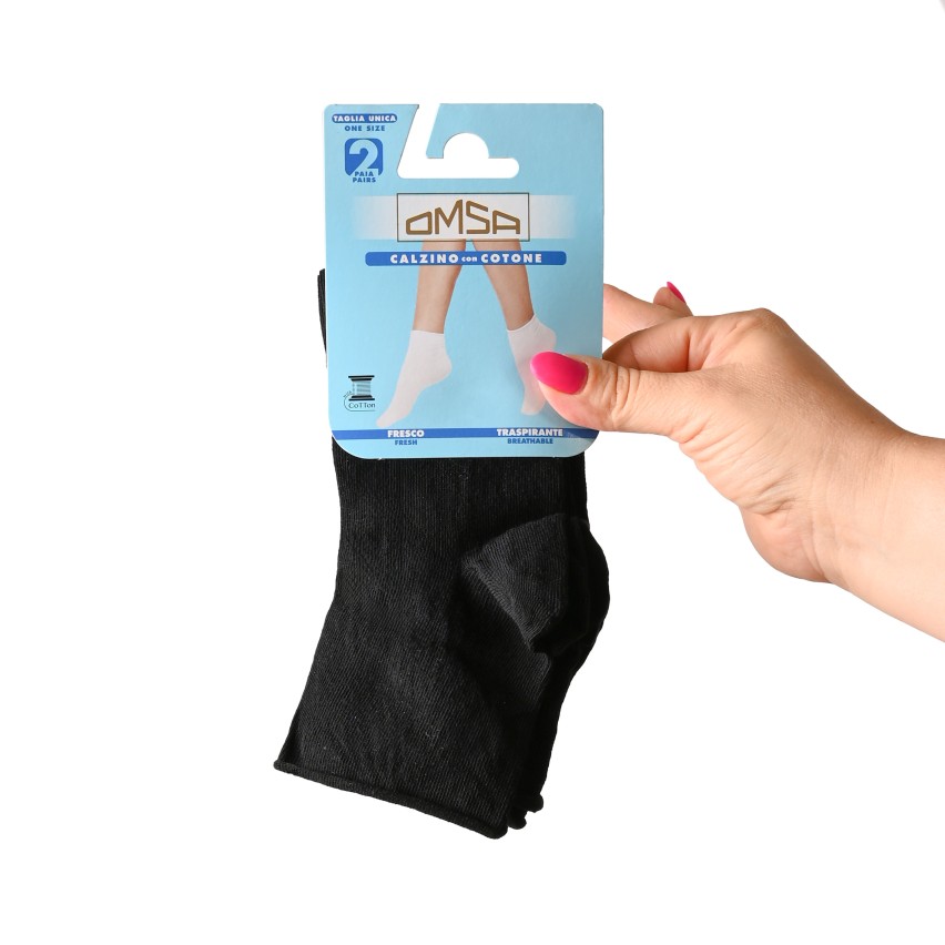 Set Da 12 Paia Di Calzini In Cotone Semplici Da Uomo E Donna - Foto 3