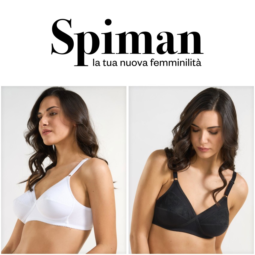 Reggiseno Spiman 338 senza ferretto cotone elastico