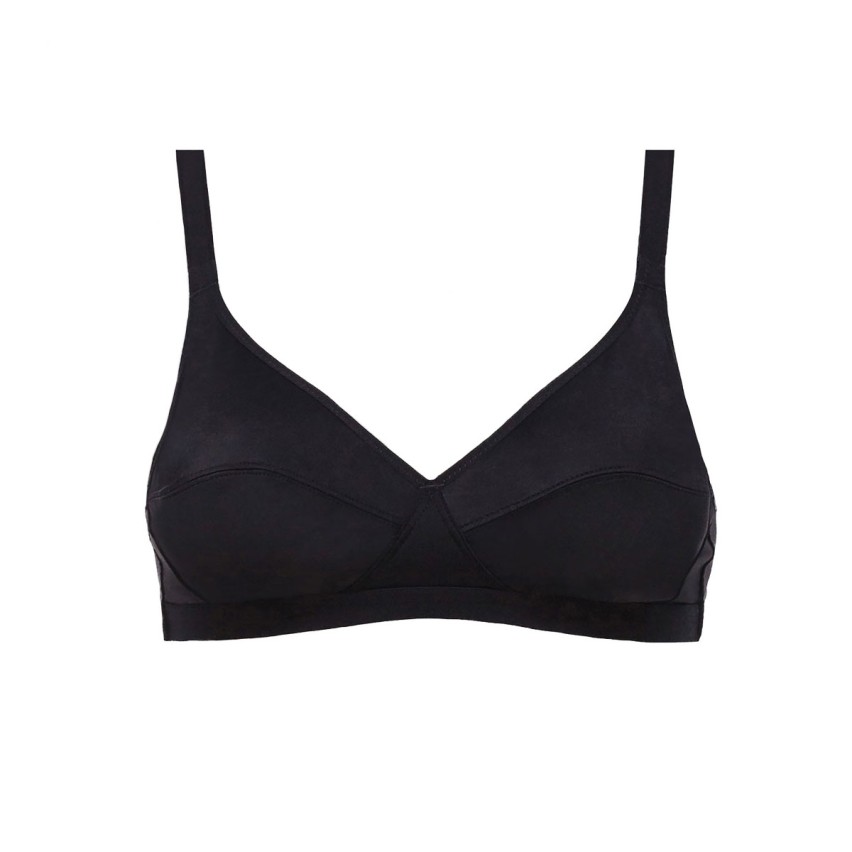 Reggiseno senza ferretto Playtex p00bd basic support in microfibra 