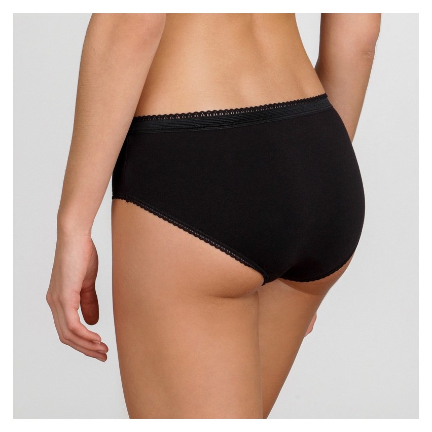 Slip donna mini Playtex P00BN in cotone elasticizzato 