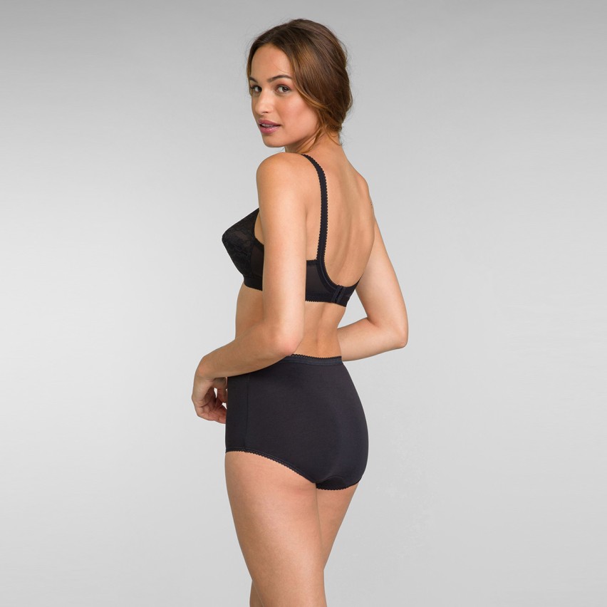 Slip donna maxi Playtex P00BQ in cotone elasticizzato