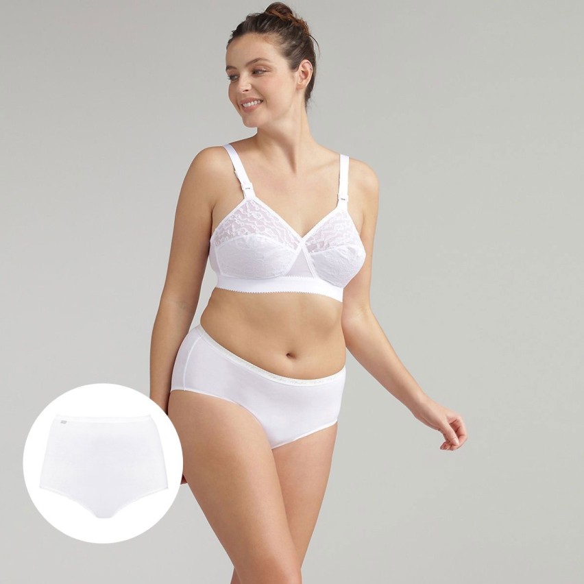 Slip donna maxi Playtex P00BQ in cotone elasticizzato