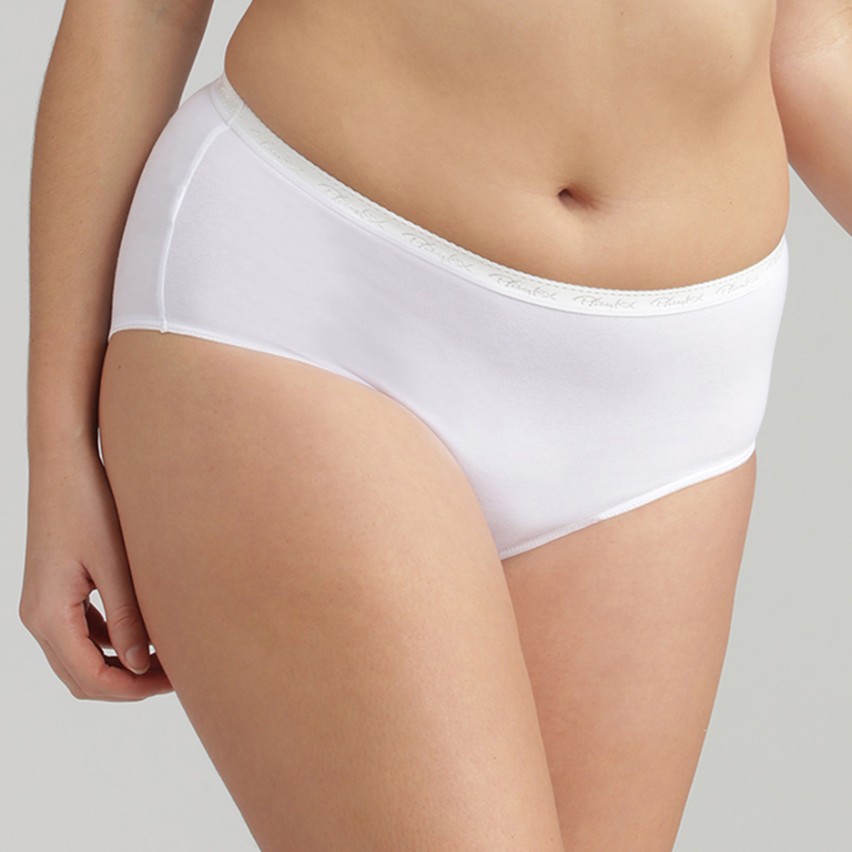 Slip donna maxi Playtex P00BQ in cotone elasticizzato