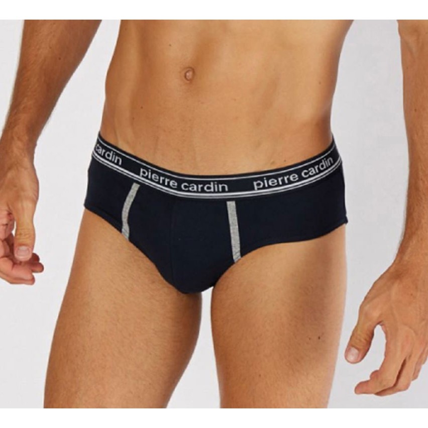 Slip da uomo Pierre cardin pc4606 assortiti in cotone elasticizzato 4 pezzi 