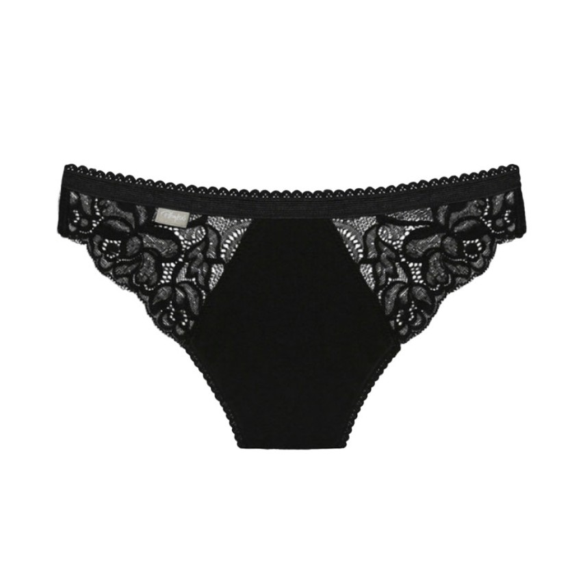 Slip donna sgambato Playtex P00BS in pizzo cotone elasticizzato 