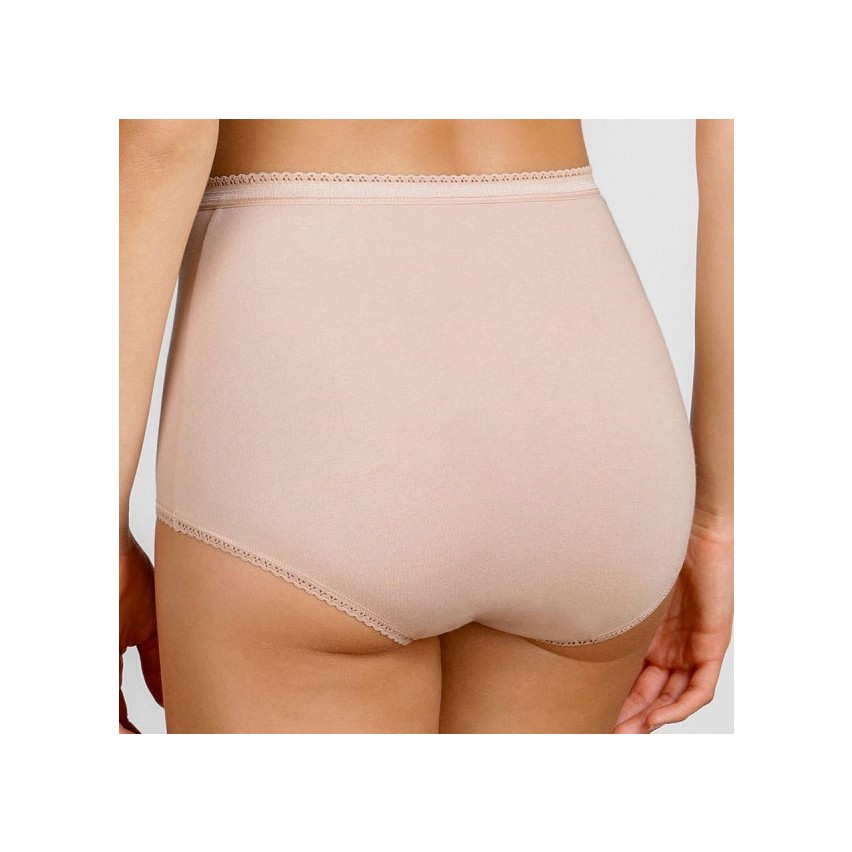 Slip donna midi Playtex p00bp in cotone elasticizzato