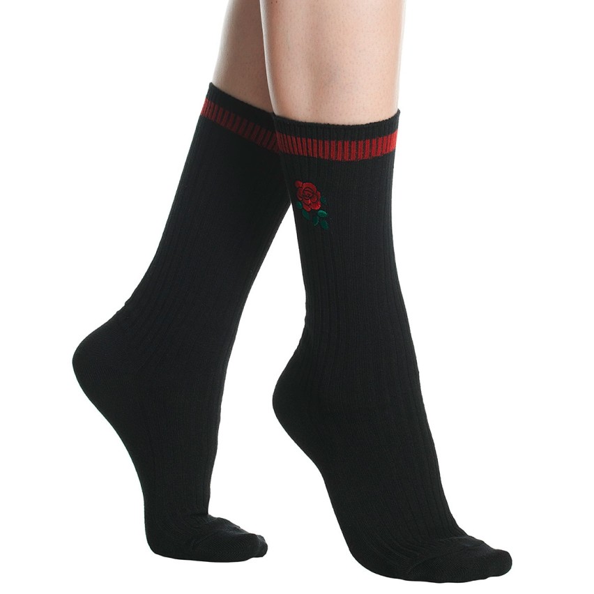 Calze da donna moda Pompea Svevo in cotone elasticizzato 