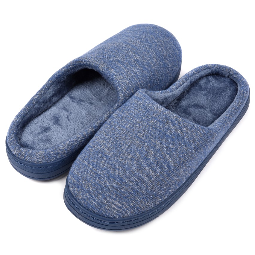 Pantofole uomo invernali antiscivolo calde Preziosa 0018 blu