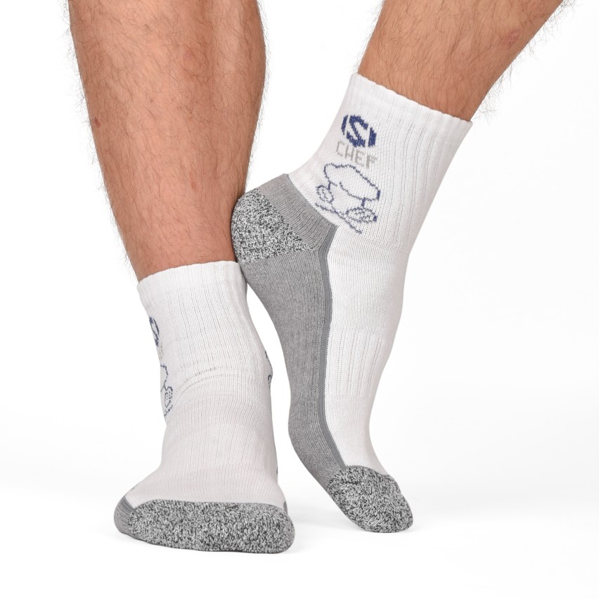 Calze corte da lavoro Chef rinforzate JOB 12 Prisco 3 paia