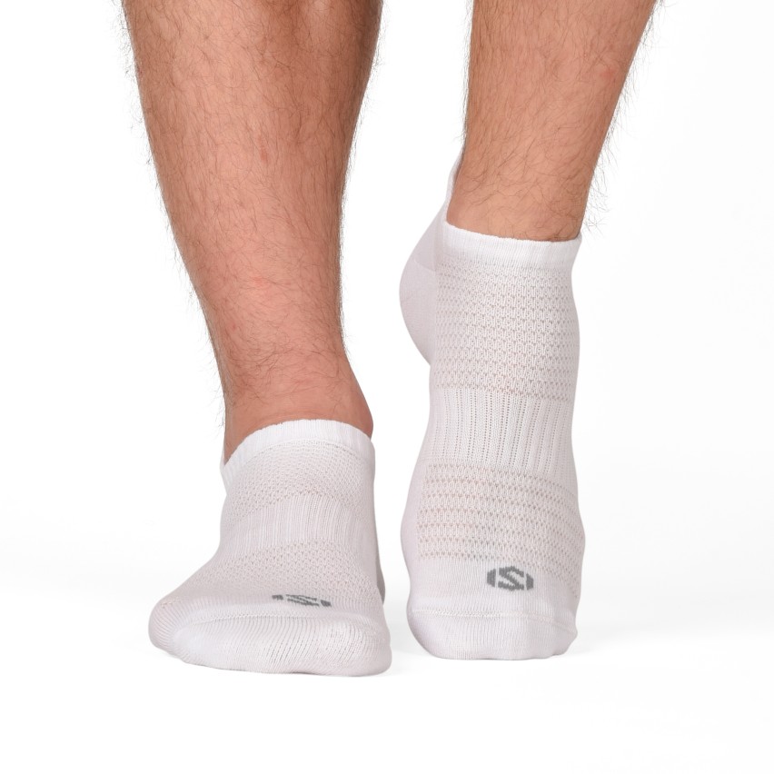 Lucchetti Socks Milano Calze da Lavoro Estive Uomo Corte Fantasmini Uomo Cotone Calzini Corti alla Caviglia Traspiranti e Rinforzati Soletta in Spugna (6 Paia, 39-42
