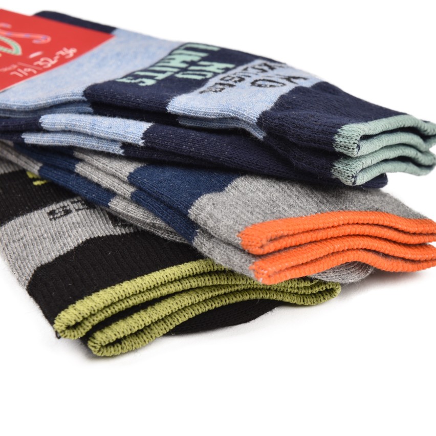 Calze bambino corte Prisco Tarzan D caldo cotone 6 paia