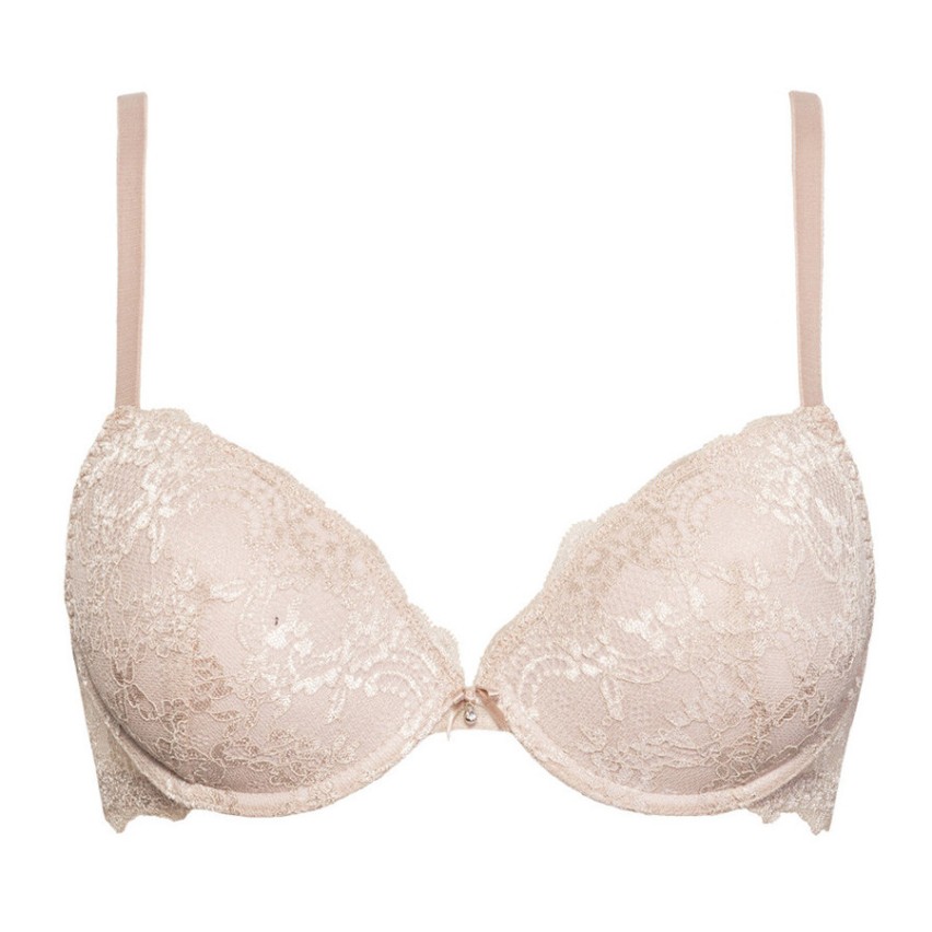 Reggiseno Push-up Con Coppe Graduate - Modello 2002, Ferretto, Microfibra Elasticizzata - Foto 3