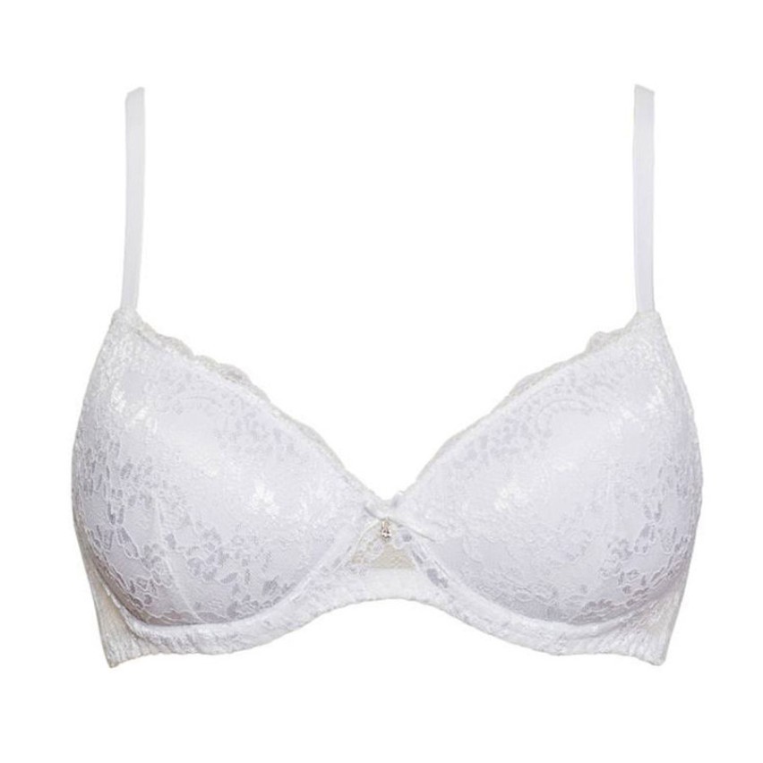 Reggiseno push up SièLei 1776 senza ferretto in pizzo