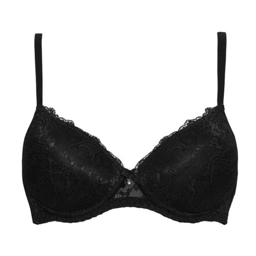 Reggiseno push up SièLei 1776 senza ferretto in pizzo