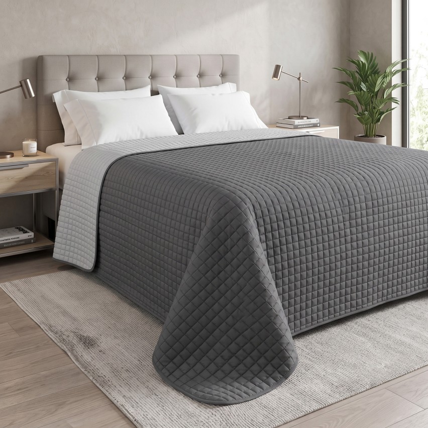 Trapuntino motivo quadretti puro cotone Raso 60 Zambaiti quilt