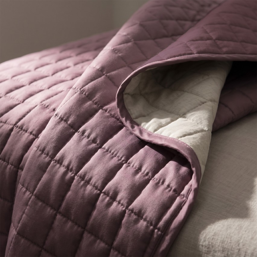 Trapuntino motivo quadretti puro cotone Raso 60 Zambaiti quilt