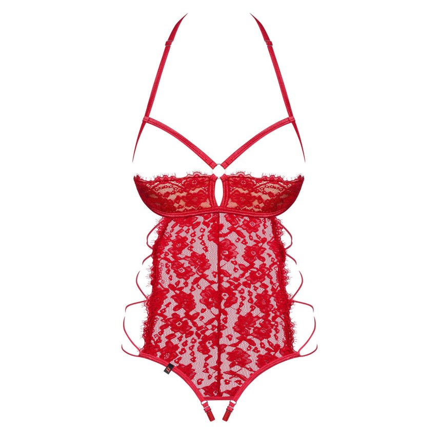 Body aperto seno e cavallo scoperto sexy hot teddy Obsessive Rediosa