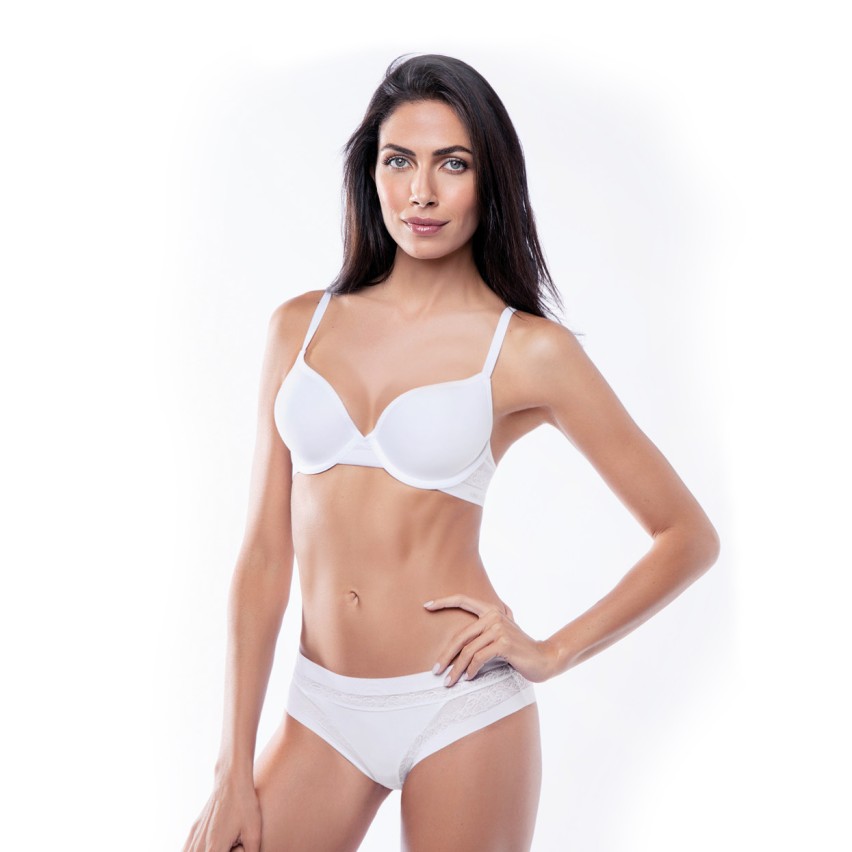 Reggiseno Sièlei 2506 con ferretto imbottito retro taglio laser 