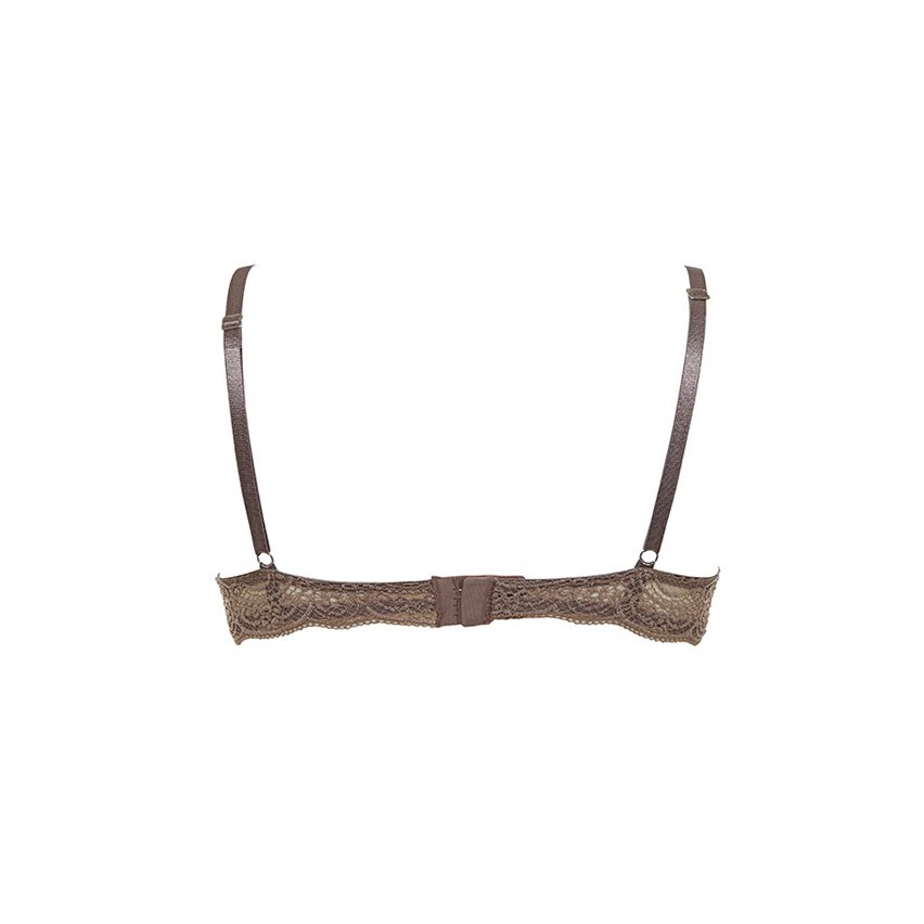 Reggiseno super push up Lormar double pizzo ad aria 