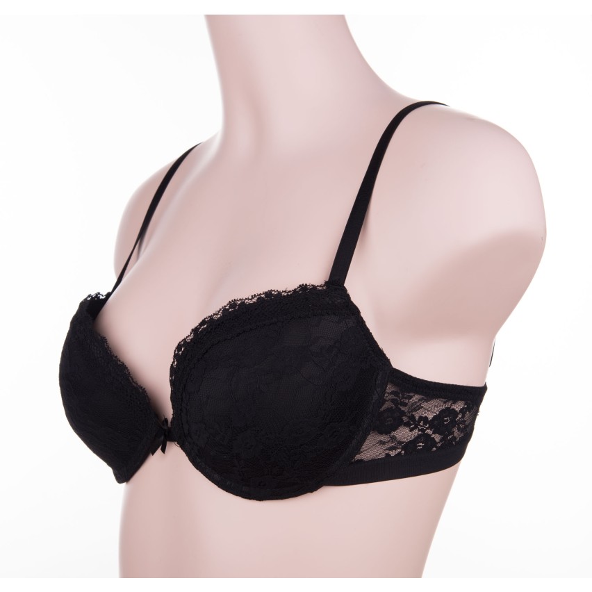 Reggiseno push up Cotonella cd082 anastasia con ferretto in pizzo 