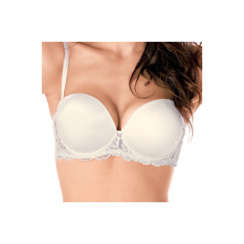 Reggiseno super push up Lormar palladium + 2 taglie