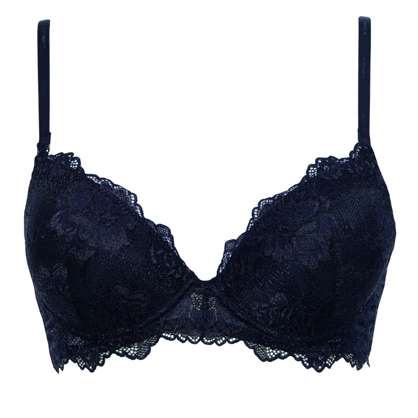Reggiseno push up Lormar Prestige con ferretto in pizzo