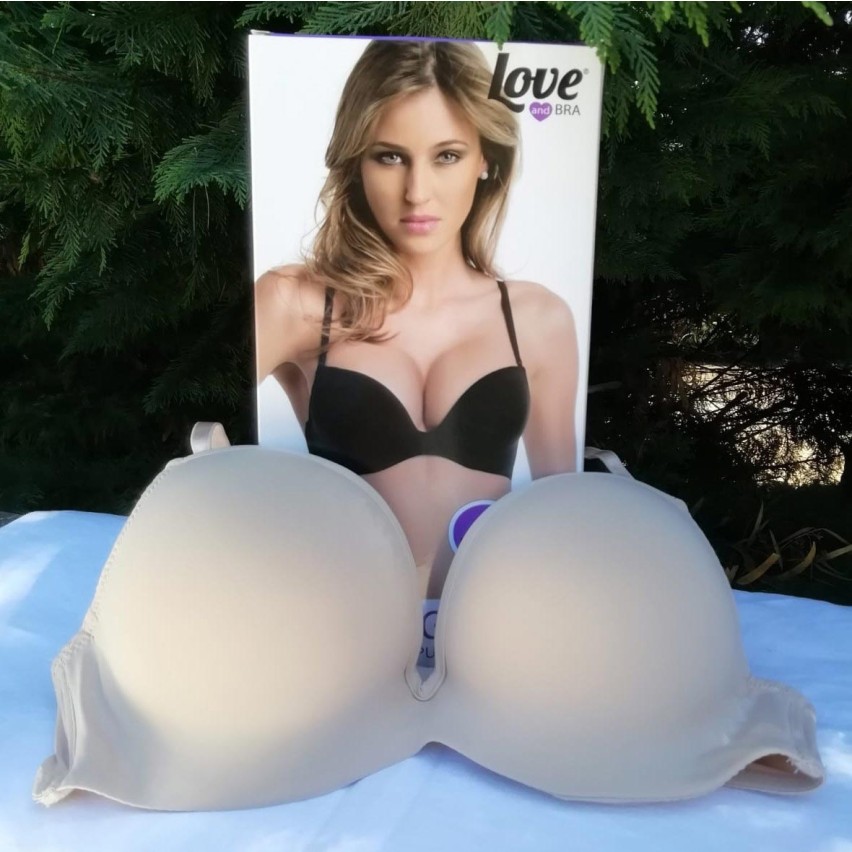 Reggiseno fascia super push up Love and bra meraviglioso
