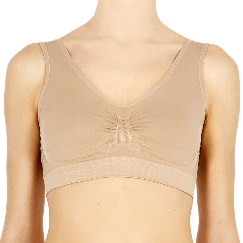 Reggiseno Senza Ferretto Pompea - Confezione Da 3 Seamless In Microfibra Morbida, Effetto Seconda Pelle - Foto 9