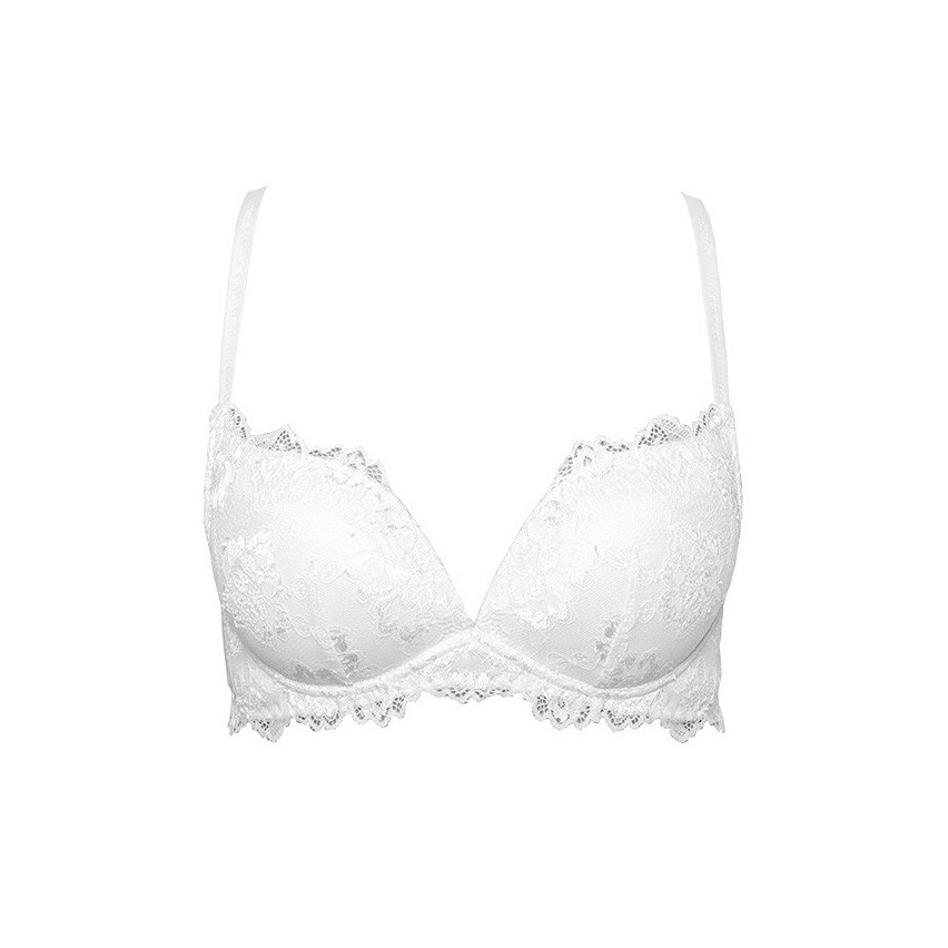 Reggiseno senza ferretto Push Up Lormar Desiderio Pizzo