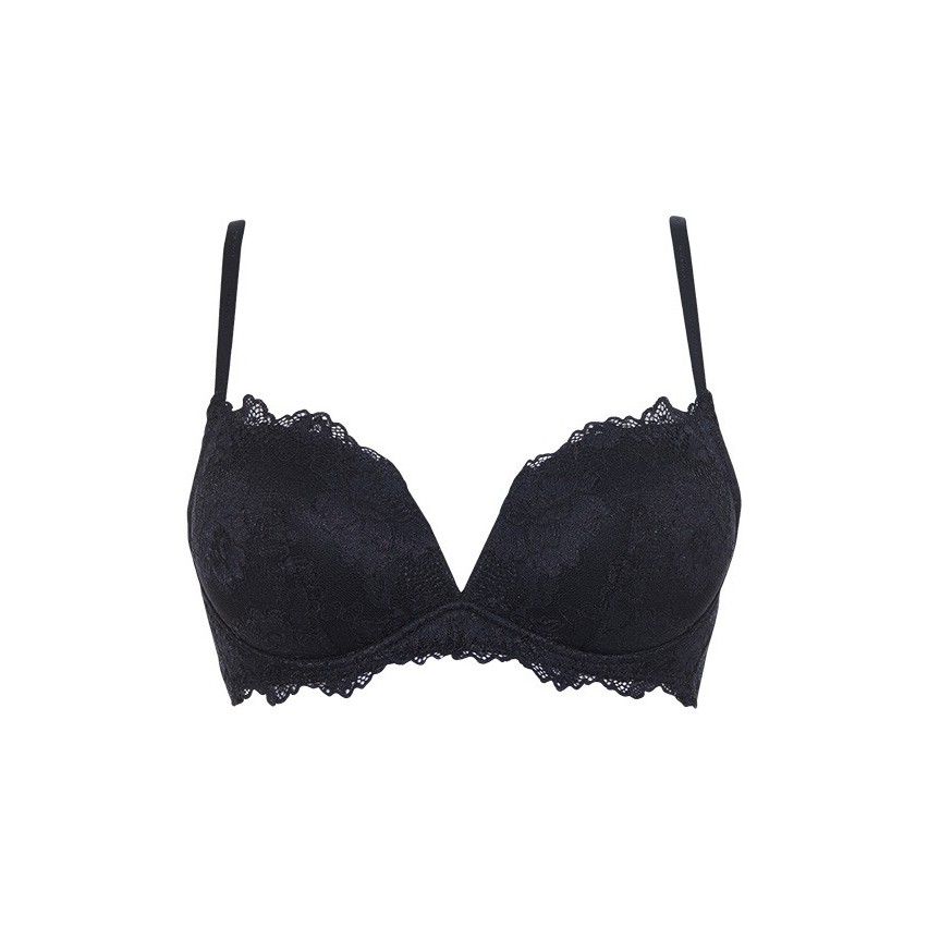 Reggiseno senza ferretto Push Up Lormar Desiderio Pizzo