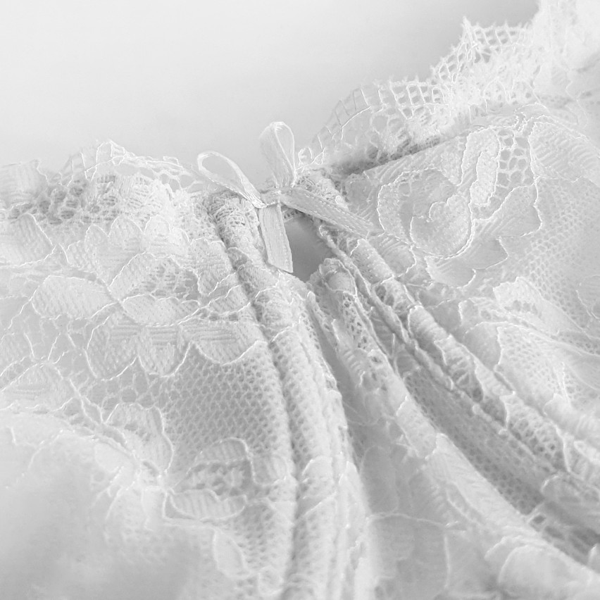 Reggiseno con ferretto non imbottito Frames r539 in pizzo floreale