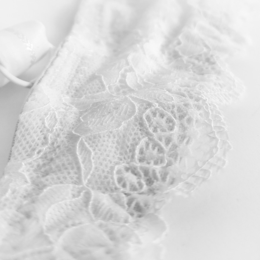 Reggiseno con ferretto non imbottito Frames r539 in pizzo floreale