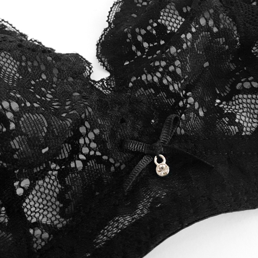 Reggiseno triangolo senza ferretto Sièlei 2678 sfoderato pizzo