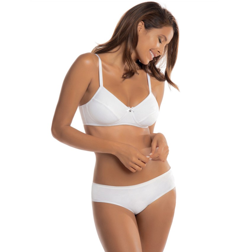 Reggiseno Sièlei 1440 senza ferretto cotone coppa C