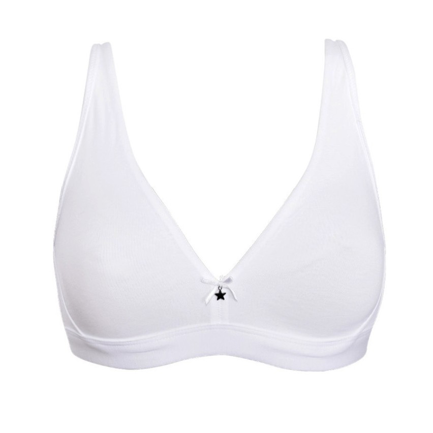 Reggiseno senza ferretto Sièlei1454 in cotone biologico