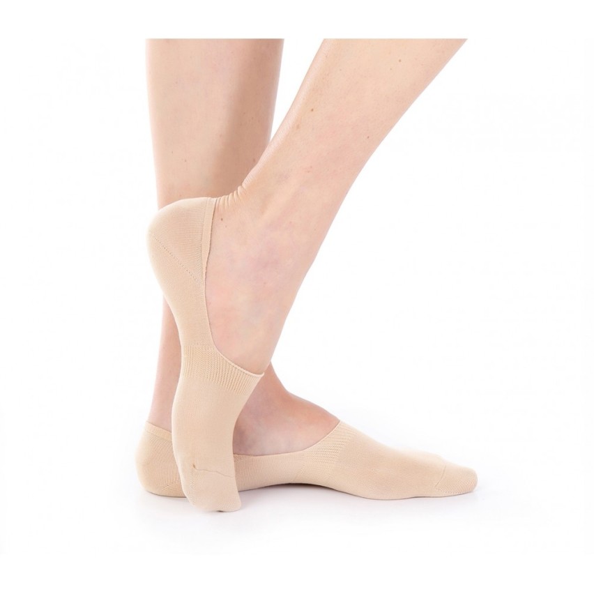 Salvapiedi unisex Meritex 658 con silicone in cotone 6 paia