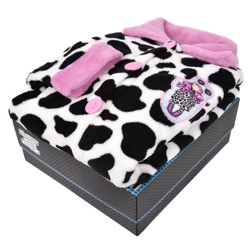 Vestaglia donna invernale Santoro Gorjuss 57505 pile coral Intimorosa