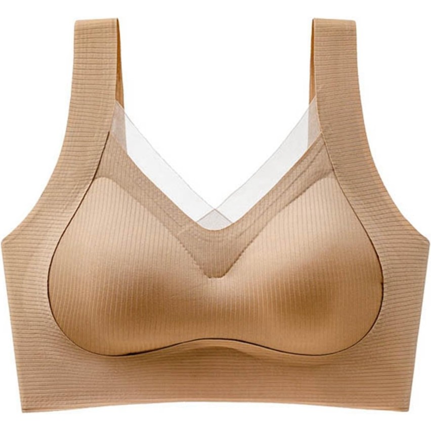 Bralette donna taglio vivo a costine Sara Iyali