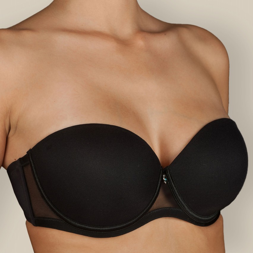 Reggiseno a fascia Selene Esmeralda con ferretto coppa C
